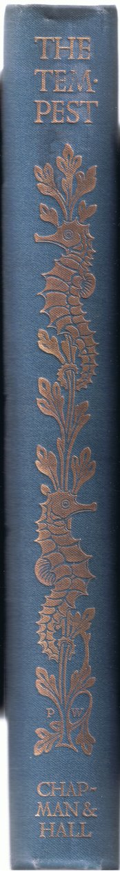 تصميم العمود الفقري ، التوضيح من The Tempest ، 1908 بواسطة بول فنسنت وودروف
