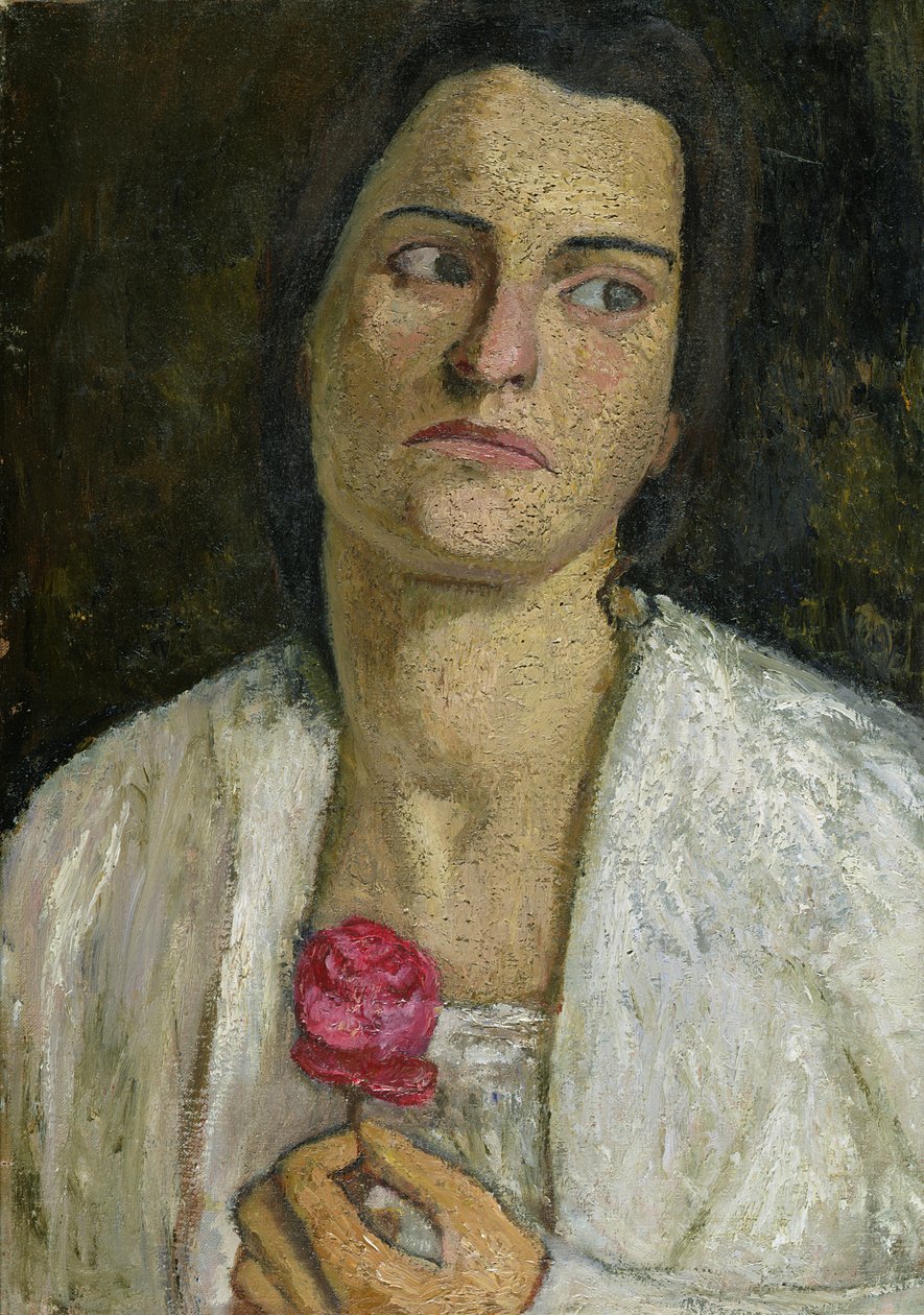 Sculptress كلارا ريلك-ويستهوف (1878-1954) 1905 بواسطة بولا مودرسون بيكر