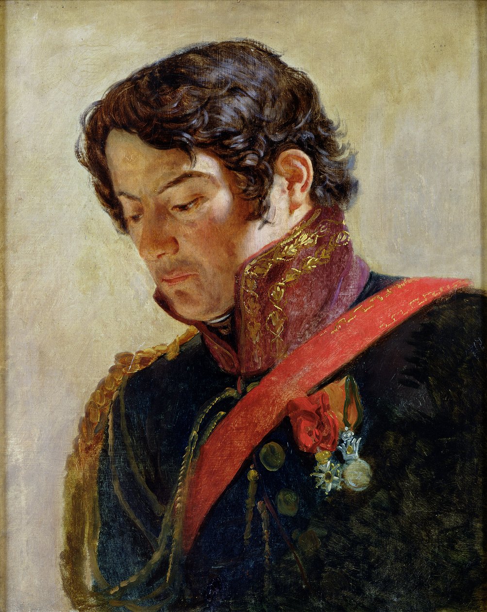 دراسة لصورة البارون دومينيك لاري (1766-1843) بواسطة بولين جان بابتيست غيرين