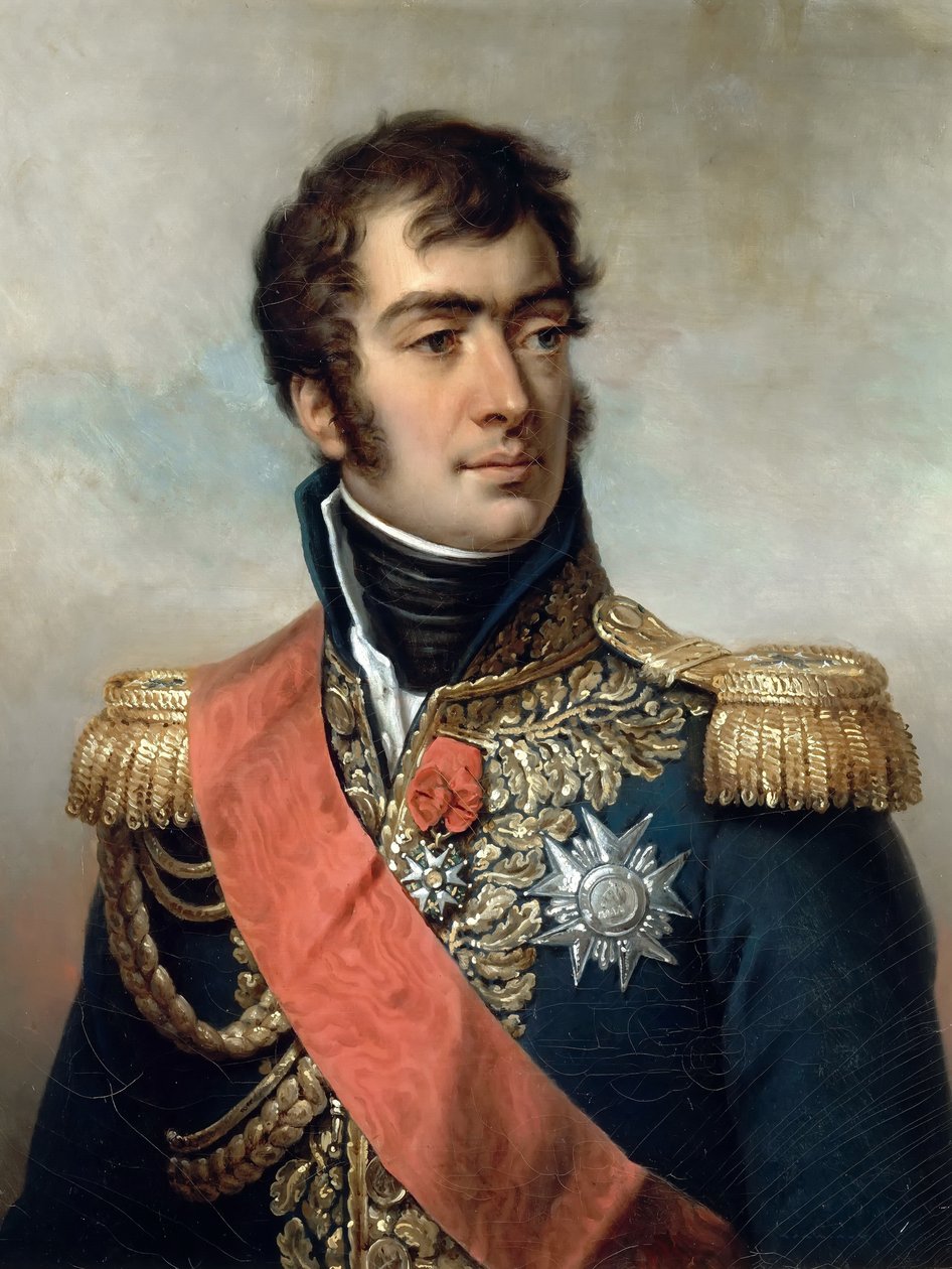 Auguste Frédéric Louis Viesse de Marmont ، دوق راغوزا الأول 1774-1852 بواسطة بولين غيران
