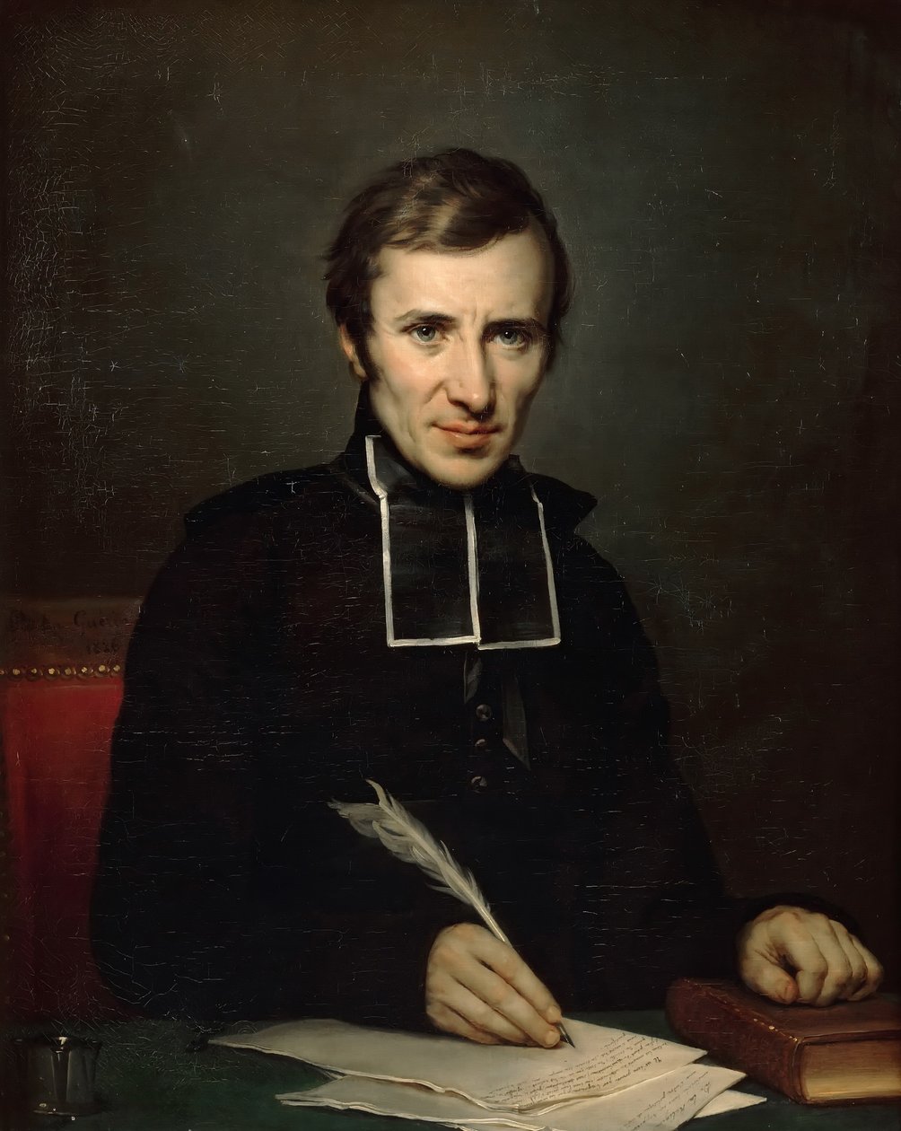 Hugues-Felicite Robert de Lamennais 1782-1854 بواسطة بولين غيران