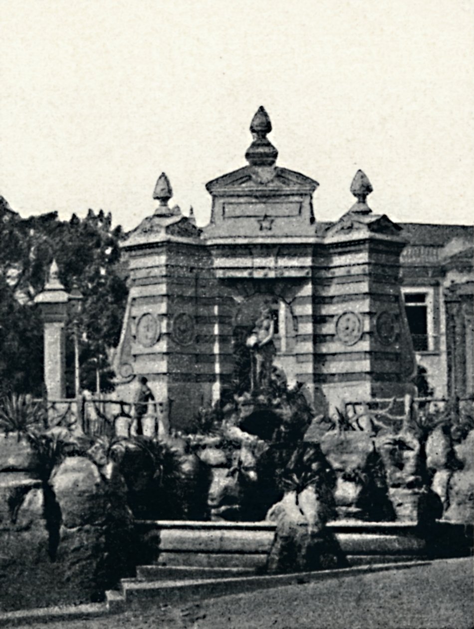 نافورة في Jardim do Palacio ، 1895 بواسطة باولو كوالسكي