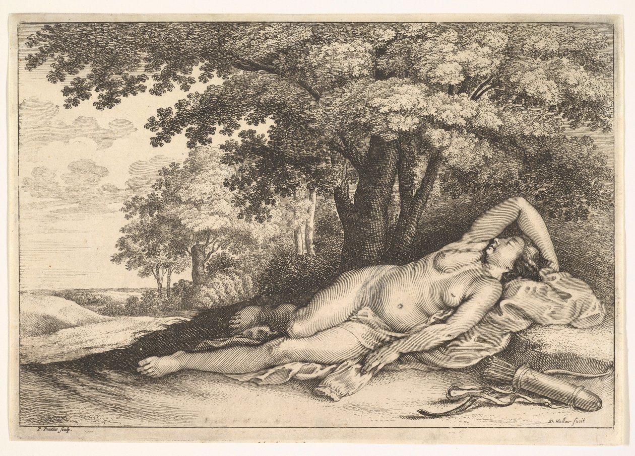 صيادة النوم ، 1625-1677. بواسطة بول بوتر