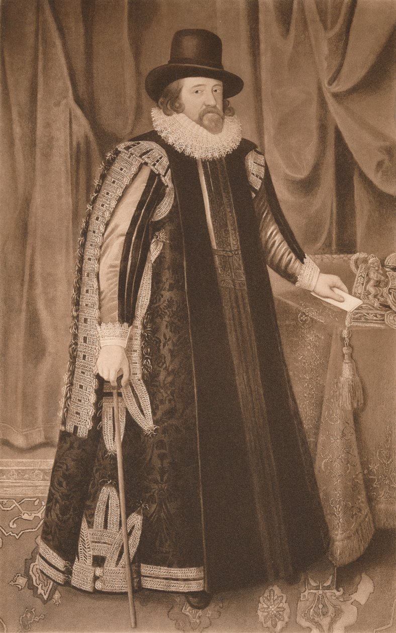 فرانسيس بيكون ، فيكونت سانت ألبانز ، c1600 ، 1904 بواسطة باولوس فان سومر