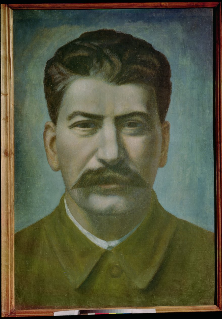 صورة لجوزيف ستالين (Iosif Vissarionovich Dzhugashvili) (1879-1953) 1936 بواسطة بافيل نيكولايفيتش فيلونوف