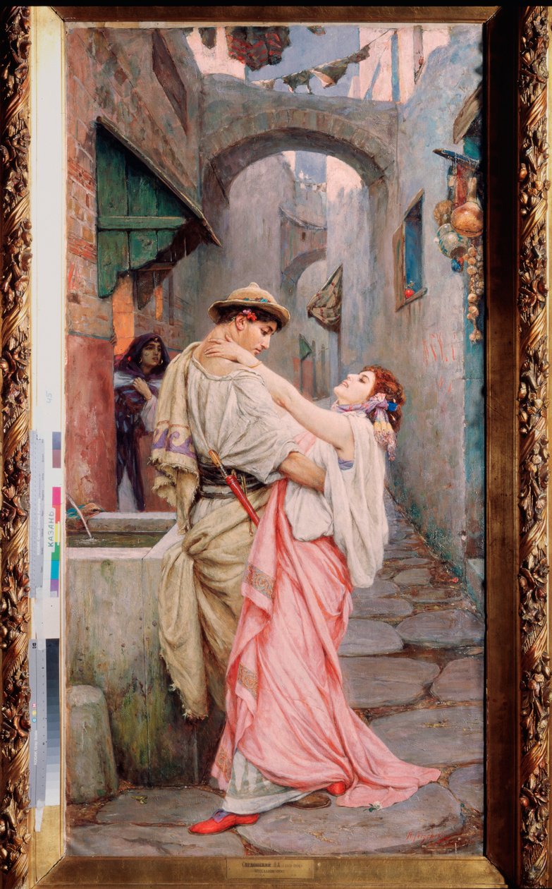 "Messaline" تمثيل Valeria Messalina ، ديباوشيه دي لا روما العتيقة. Peinture de Pavel Alexandrovich Svedomsky (Svedomski) (1849-1904) 1900 Kazan، State Art Museum of Republic Tatarstan، Russie بواسطة بافيل الكسندروفيتش سفيدومسكي