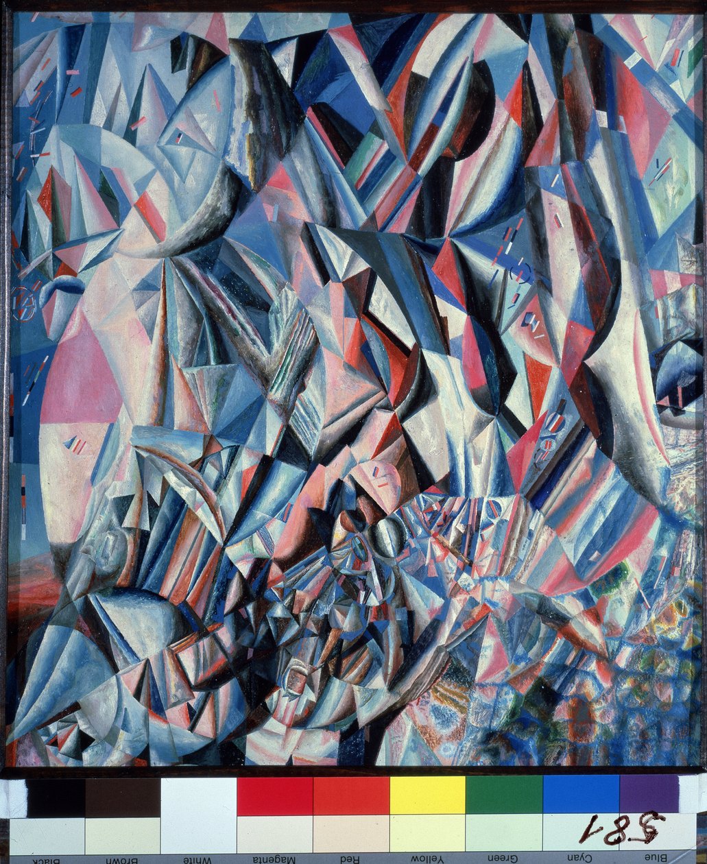 انتصر على الأبدية. لوحة لبافيل نيكولايفيتش فيلونوف (1883-1941) ، زيت على خشب بواسطة بافيل نيكولايفيتش فيلونوف