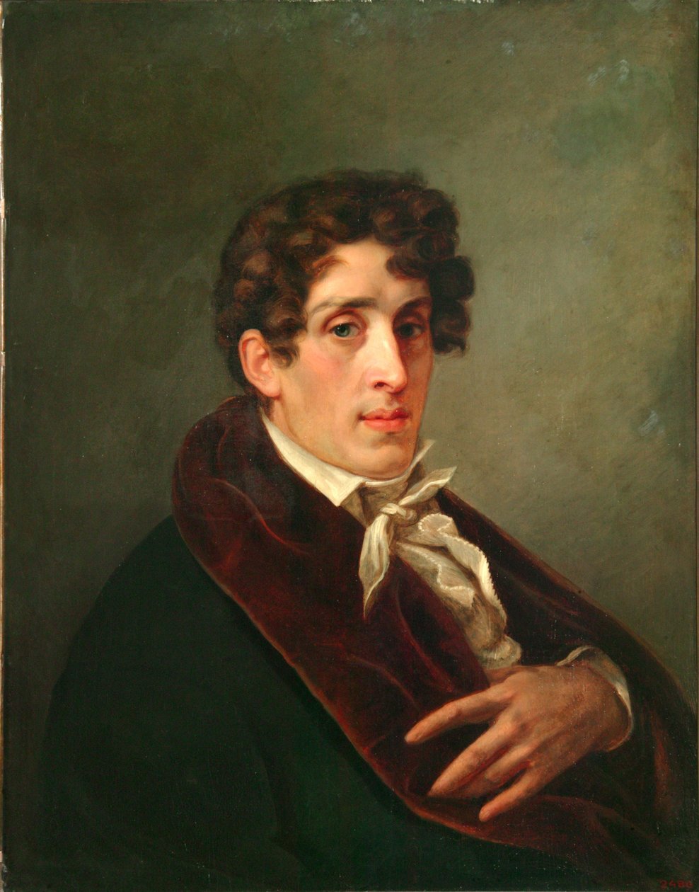 صورة للفنان الكونت فيودور بتروفيتش تولستوي 1783-1873 ، 1809 بواسطة بافيل نيكولايفيتش ميشيلوف