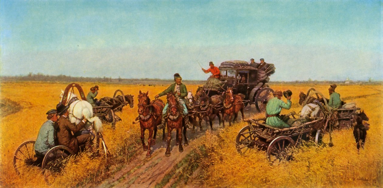 زيارة الأبرشية ، 1885 ، 1965. بواسطة بافيل أوسيبوفيتش كوفاليفسكي