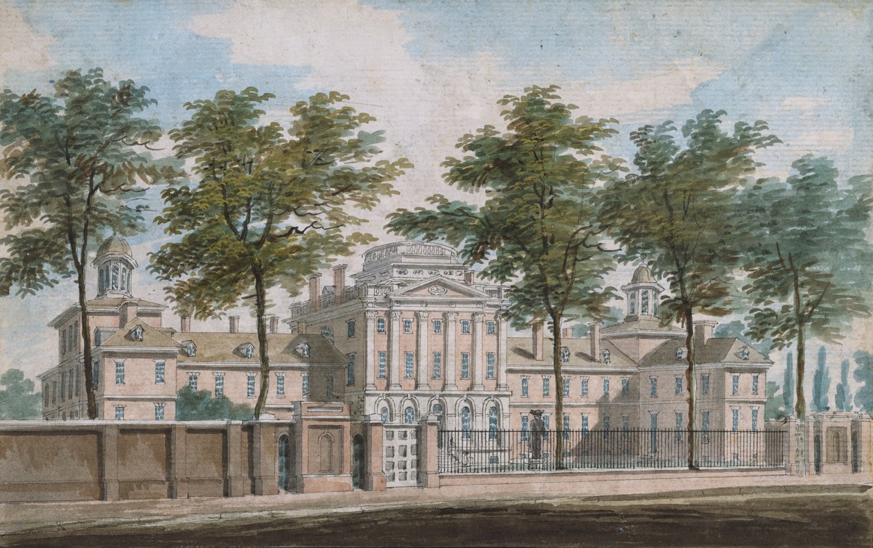 مستشفى بنسلفانيا ، فيلادلفيا ، 1811-كاليفورنيا. 1813. بواسطة بافل بتروفيتش سفينين