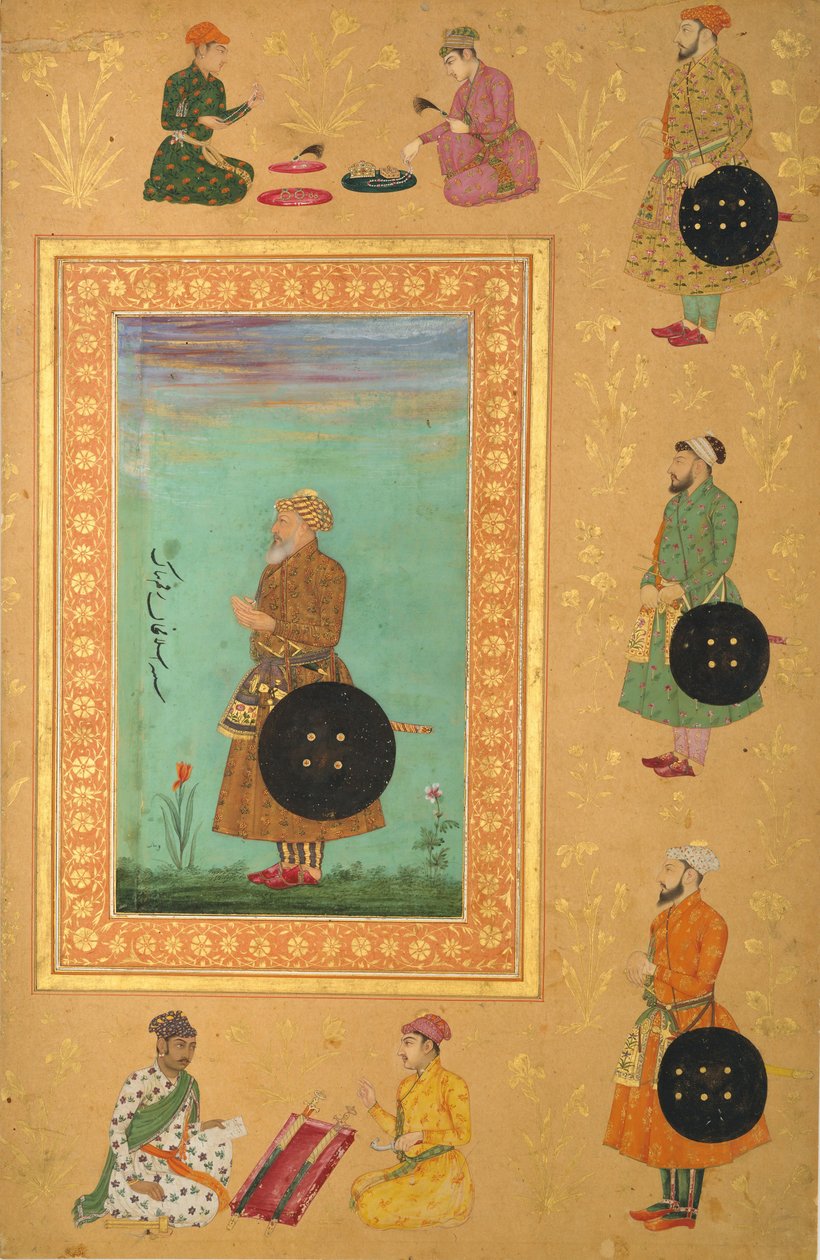 صورة لإسلام خان مشهدي ، القرن السابع عشر. بواسطة Payag