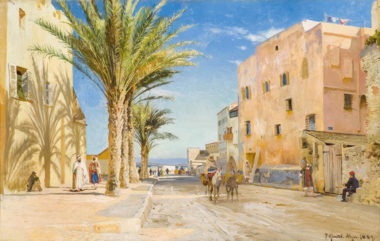 الجزائر ، بعد الظهر في الجزائر - تصوير P.Mönsted بواسطة بيدير مونستيد