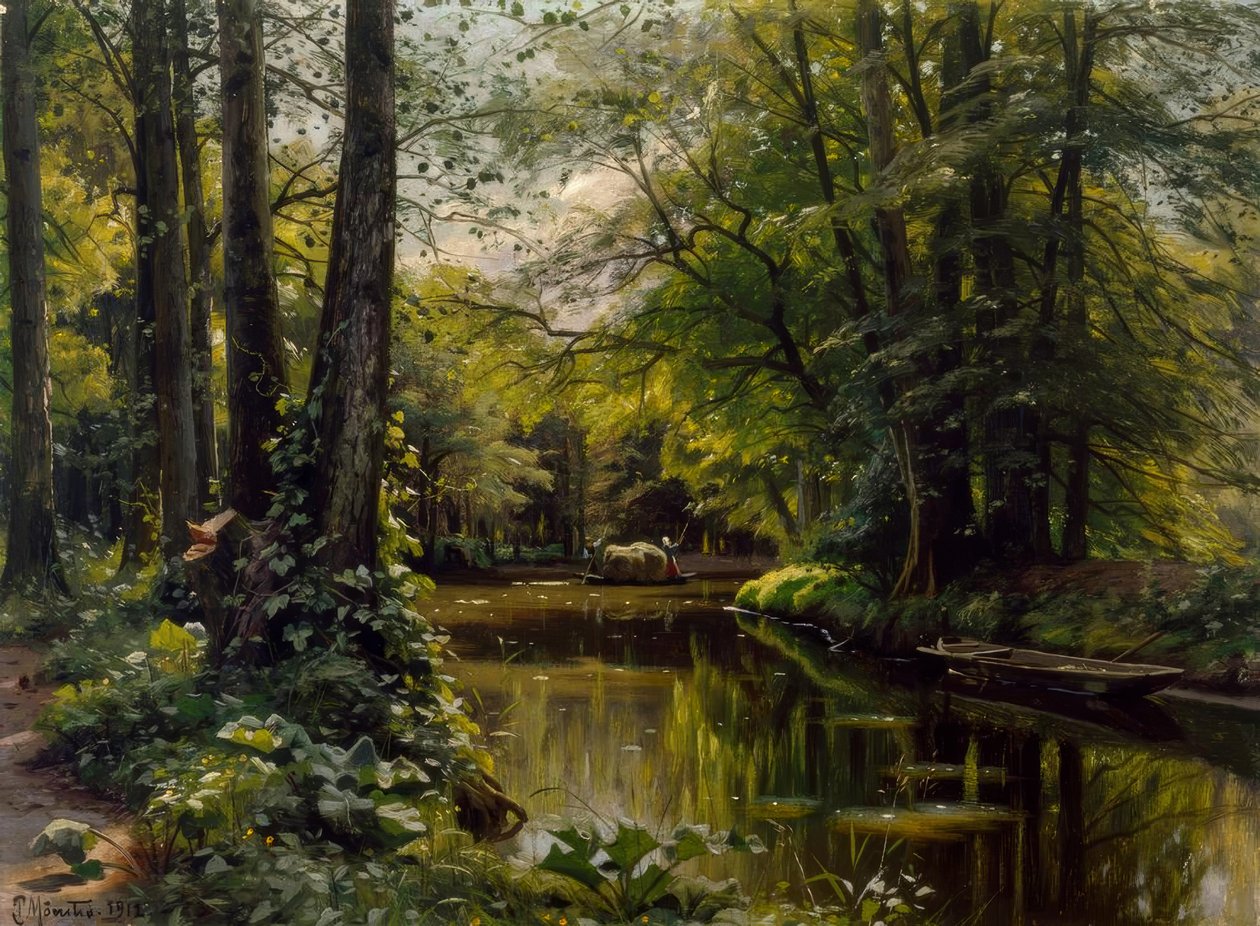 الصيف في Spreewald بواسطة بيدير مونستيد