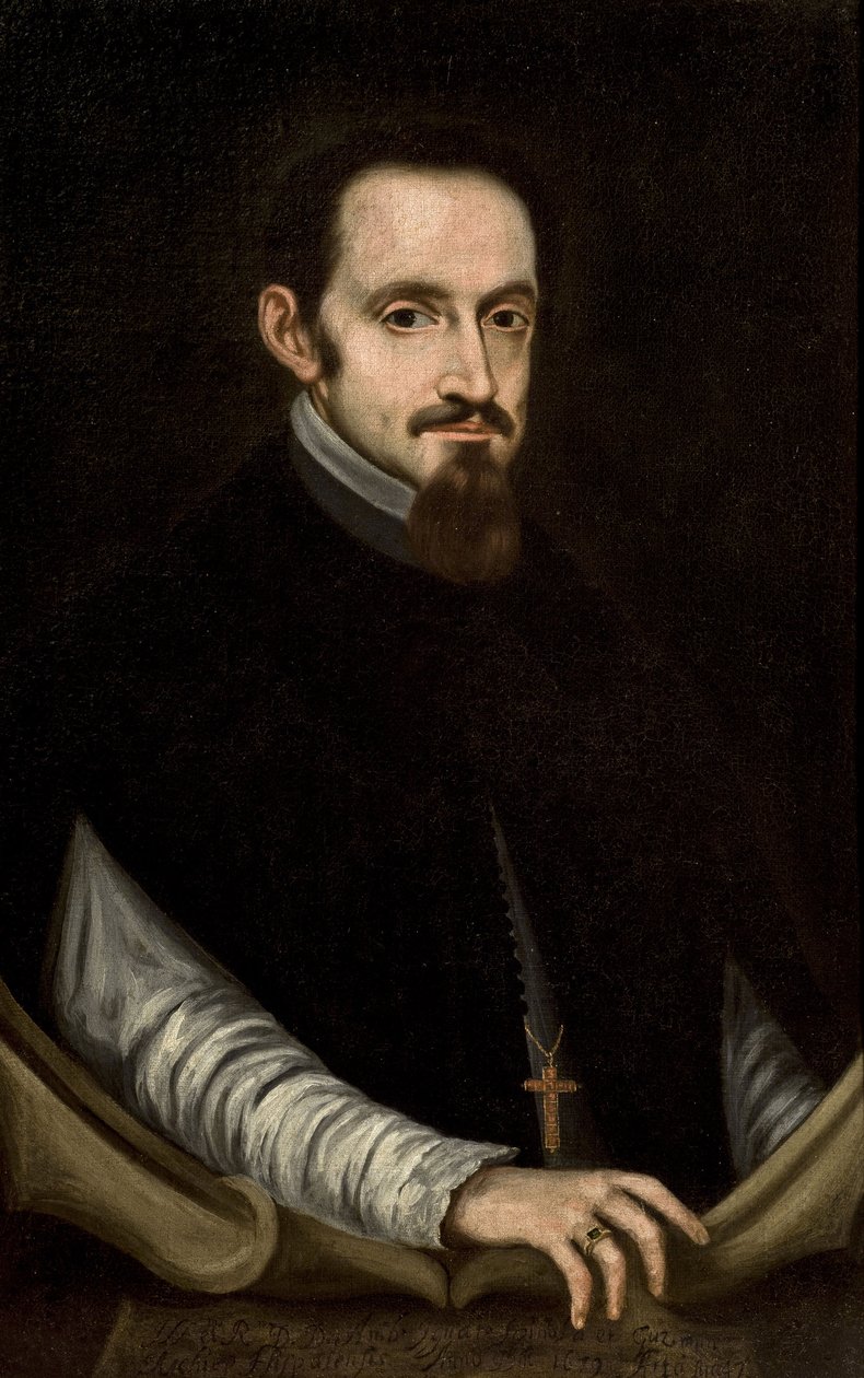 الباروك: صورة رئيس الأساقفة أمبروز إغناتيوس سبينولا وجوزمان (1632-1684) بواسطة نونيز دي فيلافيسينسيو ، بيدرو (1635-1700) ، النصف الثاني من القرن السابع عشر. زيت على قماش ، ٨٢ × ٥٢. مجلس مدينة إشبيلية بواسطة بيدرو نونيز دي فيلافيسينزيو