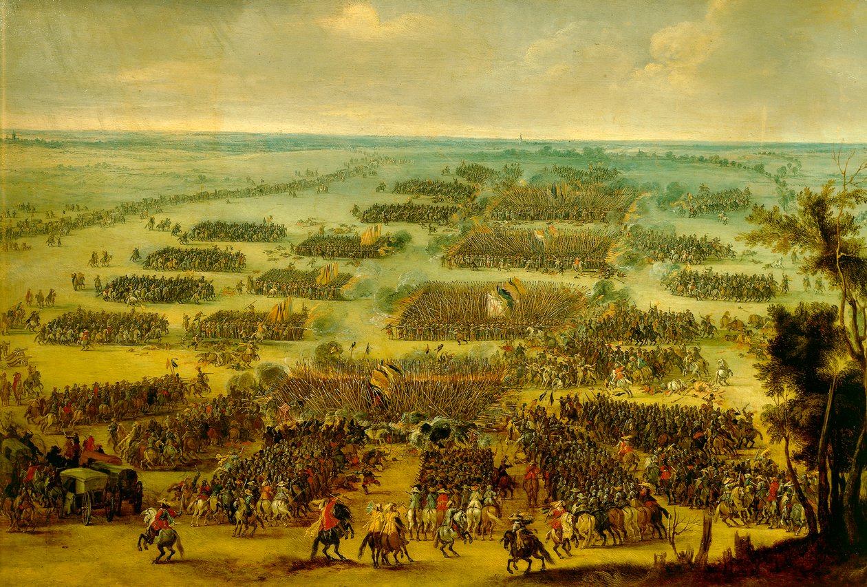 معركة أمير أورانج ، رسم بيتر سنايرز (1592-1666 بواسطة بيتير سنايرس