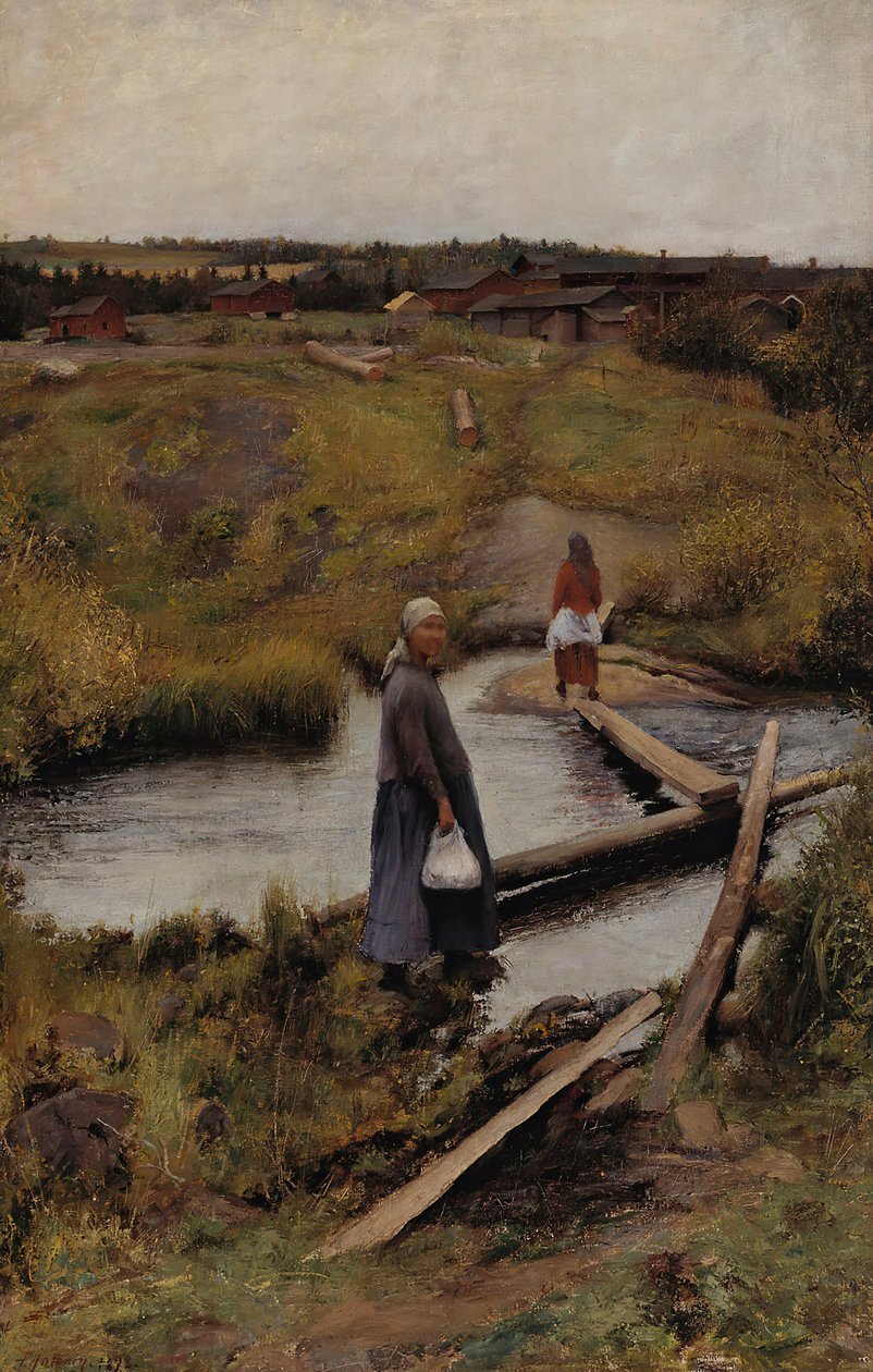 The Short Cut ، 1892. بواسطة بيكا الهالونات