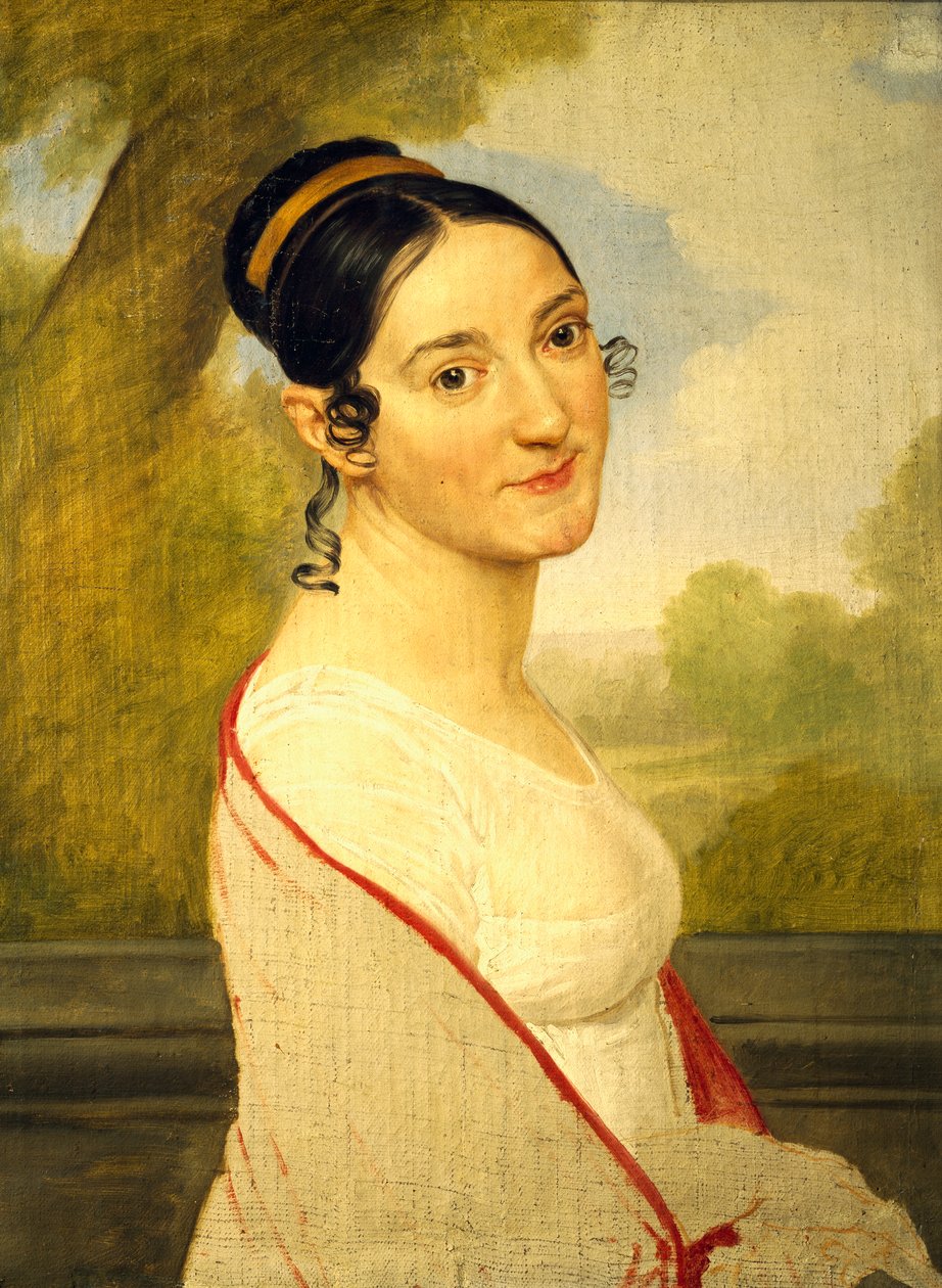 صورة لتيريزا تامبروني كوتيه ، حوالي عام 1815 (زيت على قماش) بواسطة Pelagio Palagi