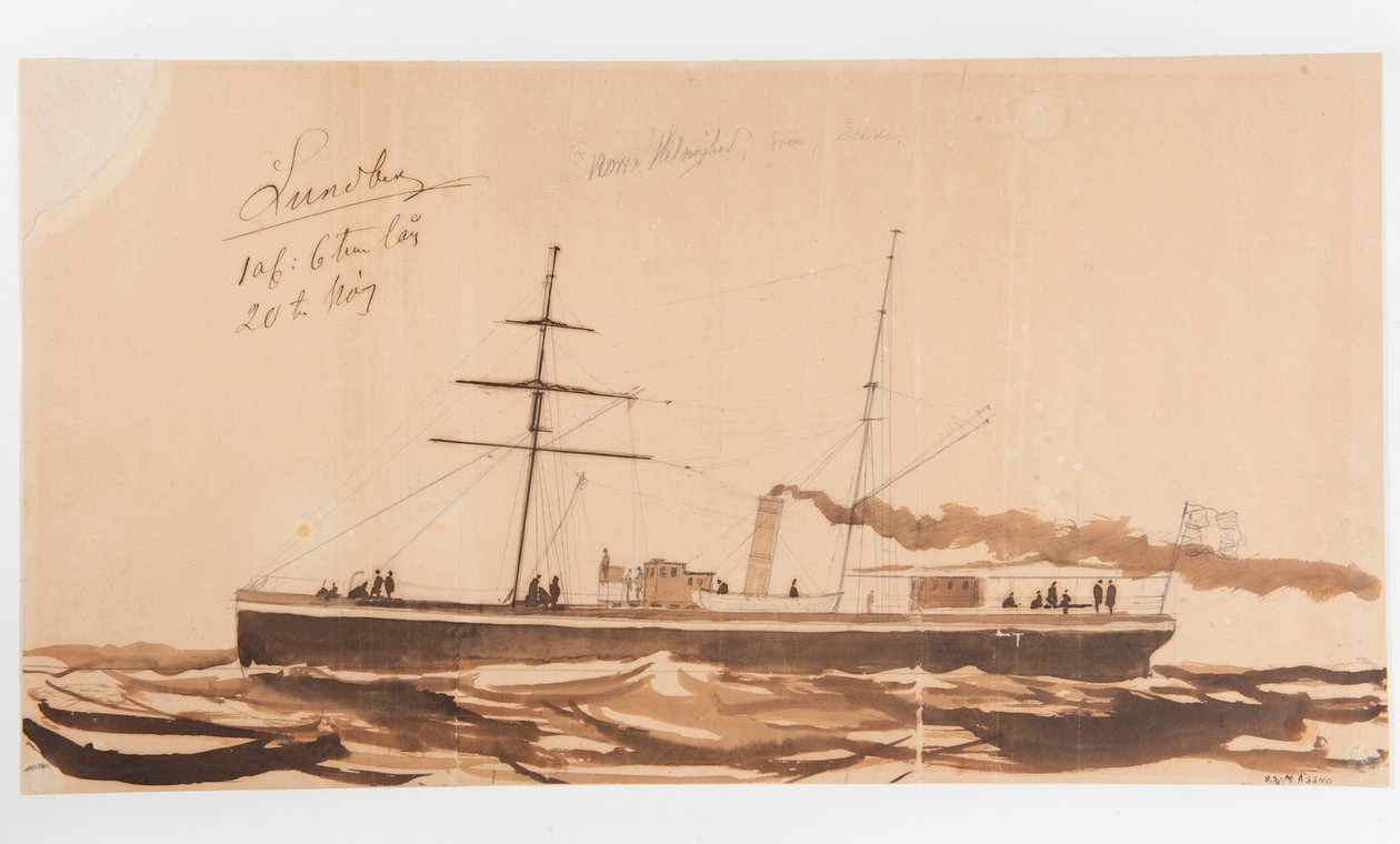 سفينة الصيد NORRA HELSINGLAND بواسطة Per Wilhelm Cedergren