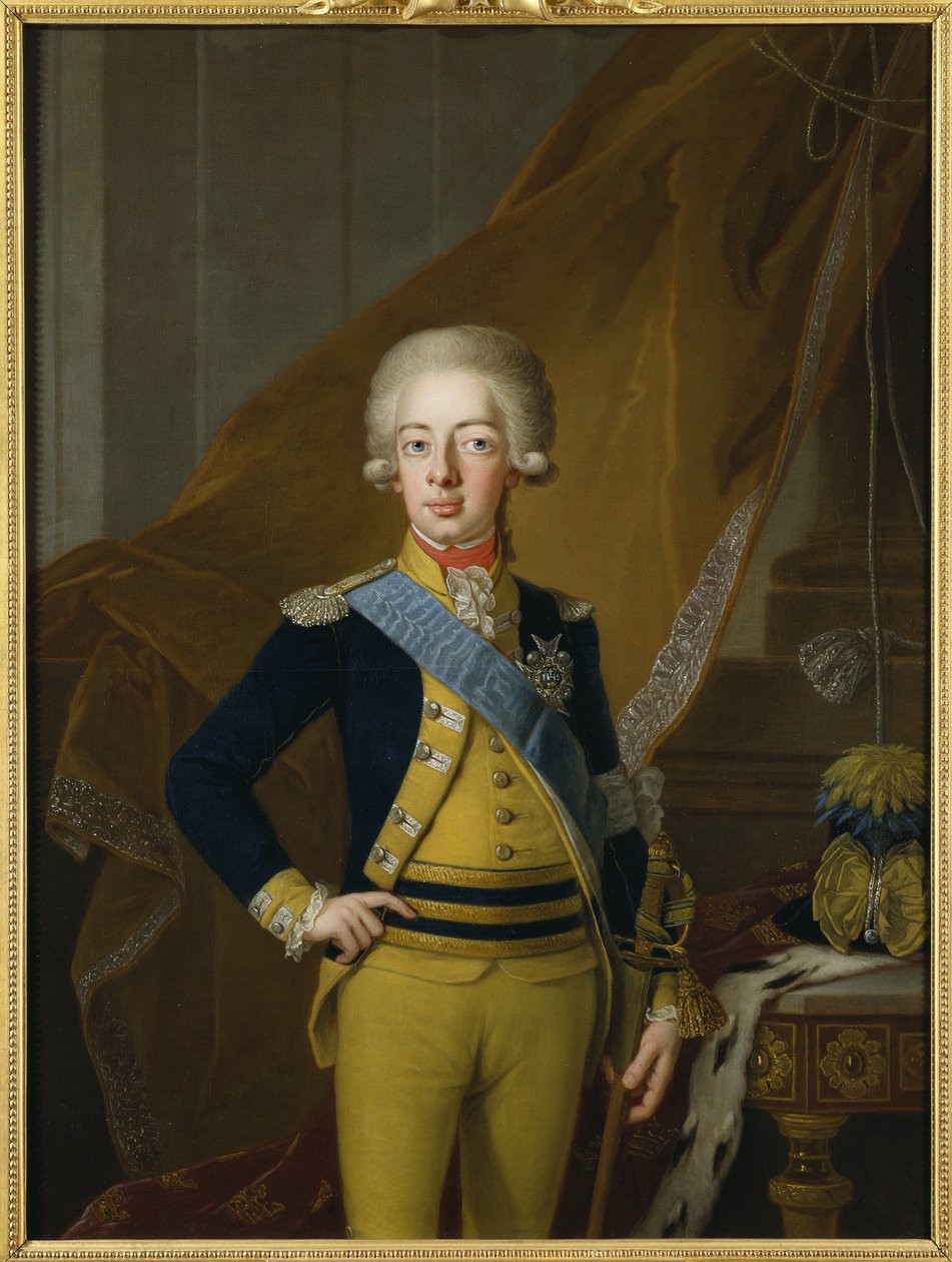 غوستاف الرابع أدولف دي سويدي - صورة غوستاف الرابع أدولف السويدي (1778-1837) ، بقلم كرافت ، بير ، الأكبر (1724-1793). زيت على قماش بواسطة بالقوة