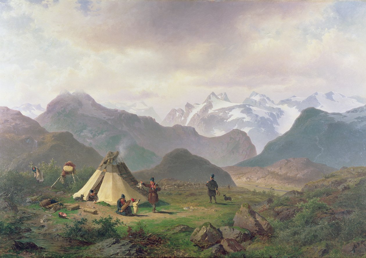 عزر من Kvikkjokk ، 1862 بواسطة لكل دانيال هولم