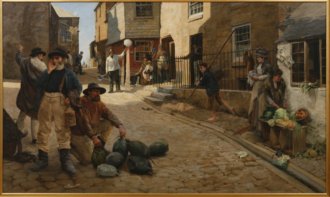Hevva Hevva! ، 1889 بواسطة بيرسي روبرت كرافت