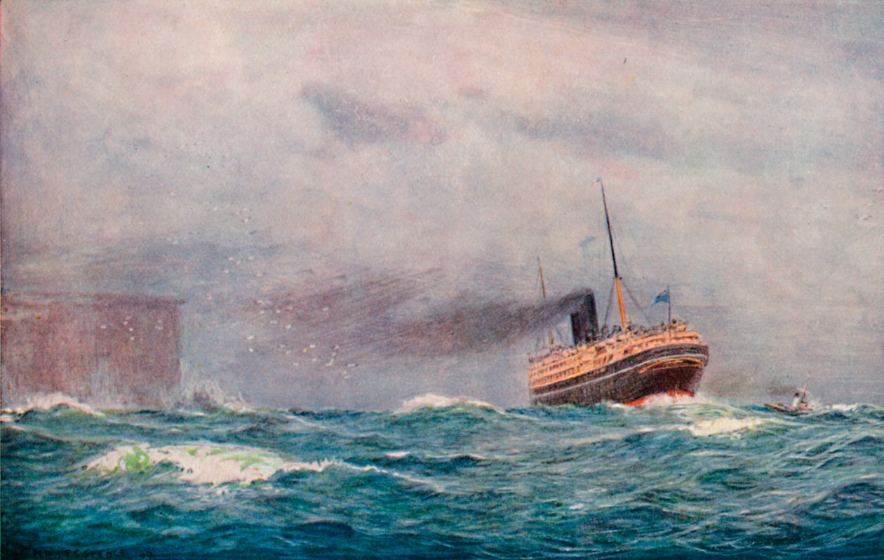 A & O. Steamer Outward Bound ، 1913 بواسطة بيرسي FS سبنس