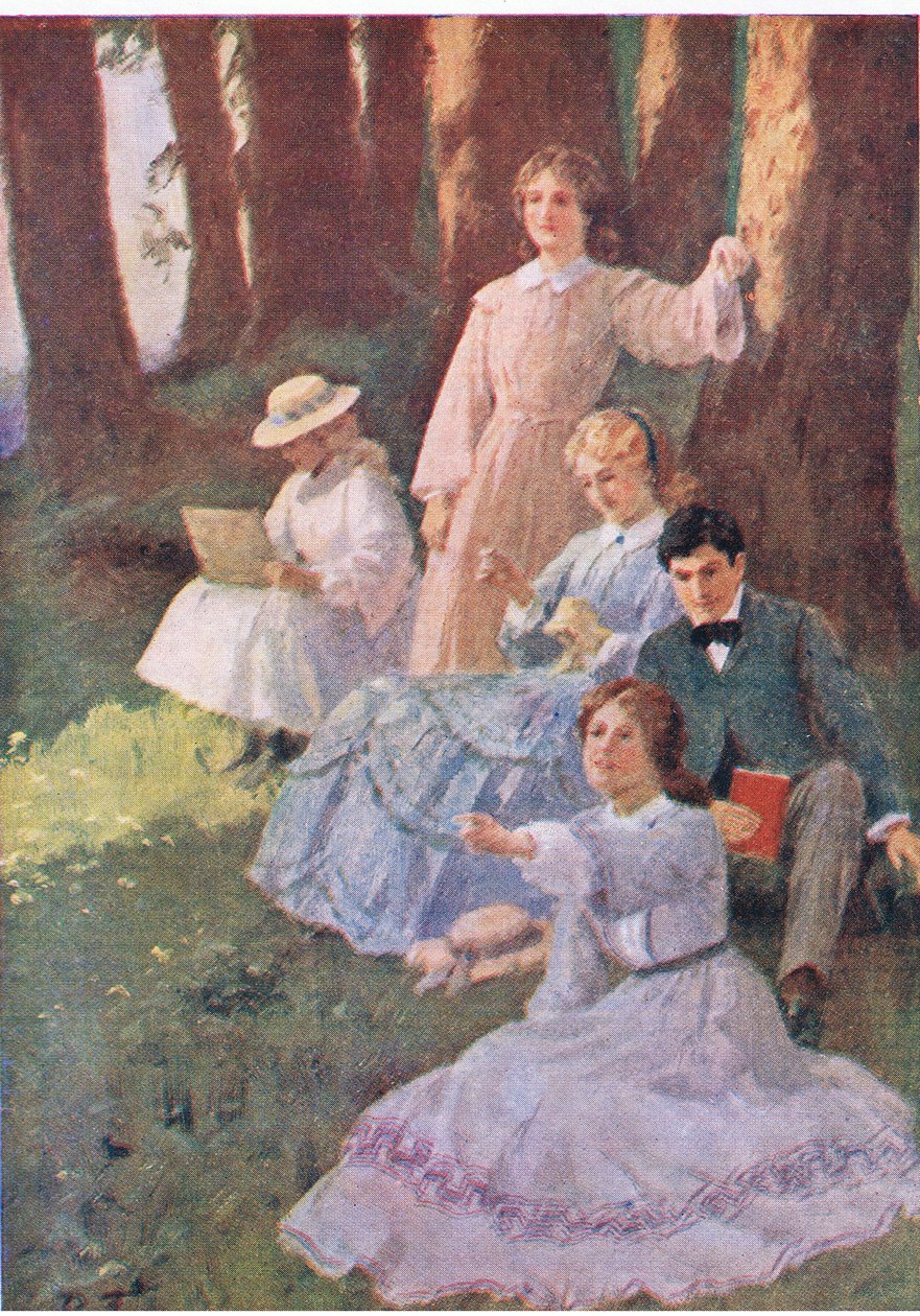 أشار جو ، وأنشأ لوري للفحص ، من Little Women الذي نشرته Associated Newspapers Limited ، حوالي عام 1940 (لون ليثو) بواسطة بيرسي تارانت