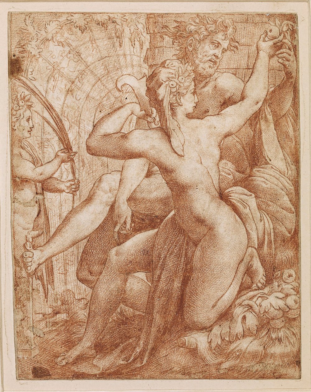 Vertumnus و Pomona ، c. 1527. بواسطة Perino del Vaga