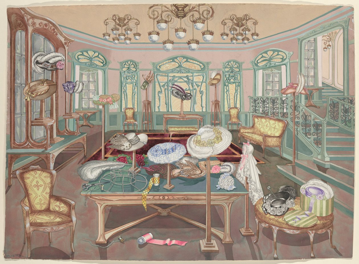 متجر Millinery ، 1905 بواسطة بيركنز هارنلي