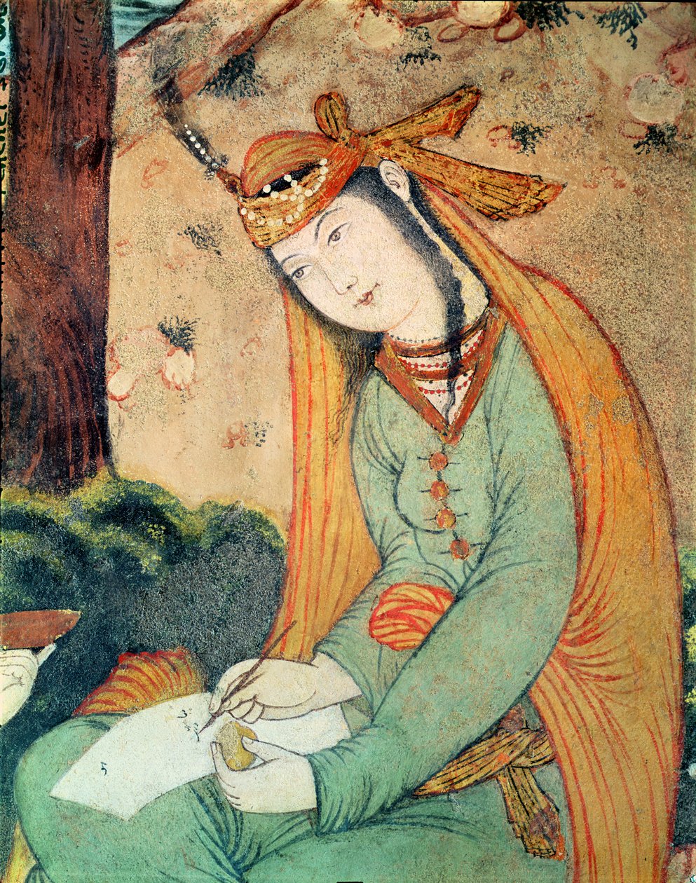كتابة المرأة في بلاط شاه عباس الأول (1571-1629) 1585-1627 بواسطة المدرسة الفارسية