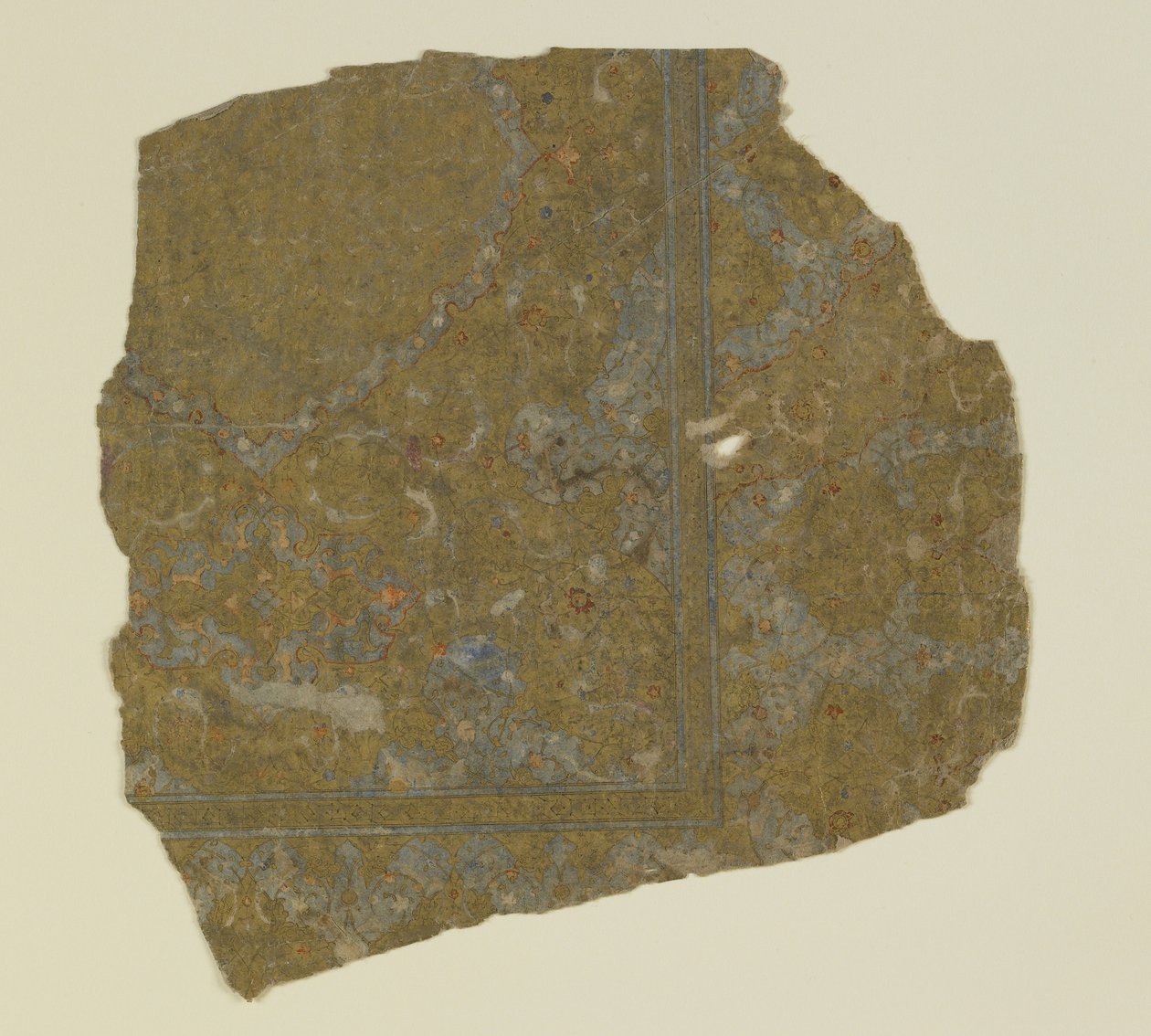 Fragment from a Rawdat al-safa بواسطة المدرسة الفارسية