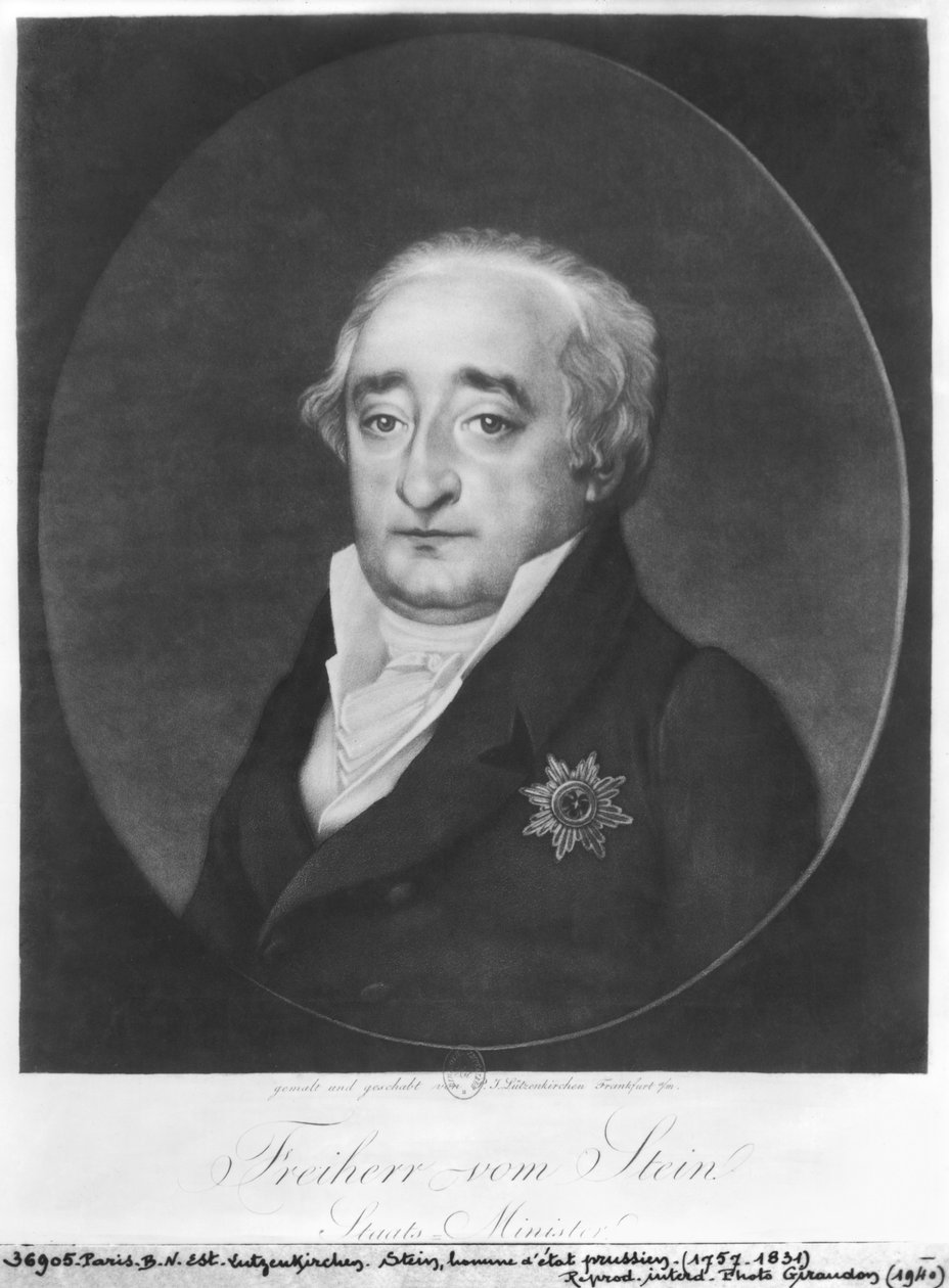 Baron Karl von Stein بواسطة بيتر جوزيف لوتزنكيرشن