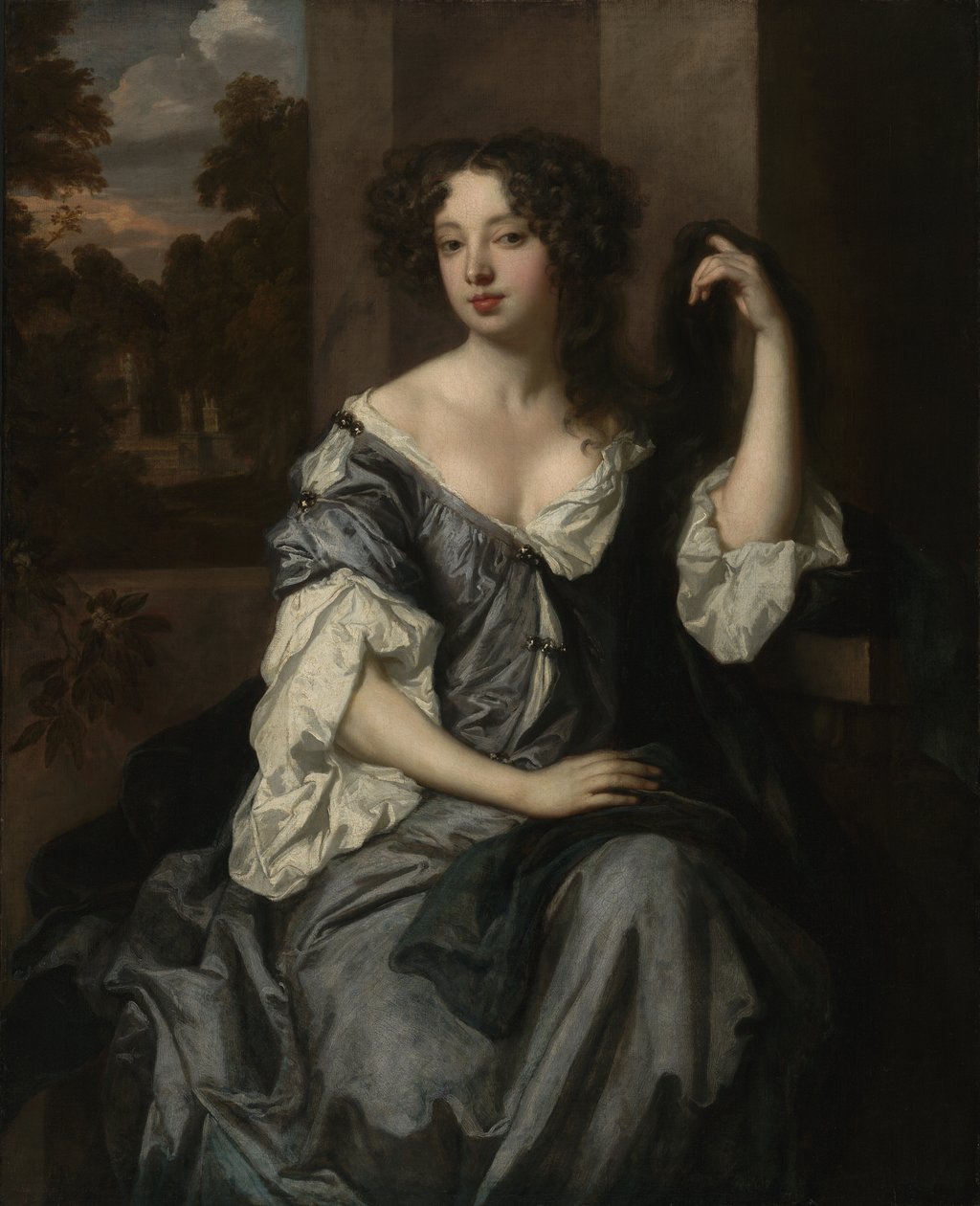 صورة لويز دي كيروال ، دوقة بورتسموث ، c.1671-4 بواسطة بيتر ليلي