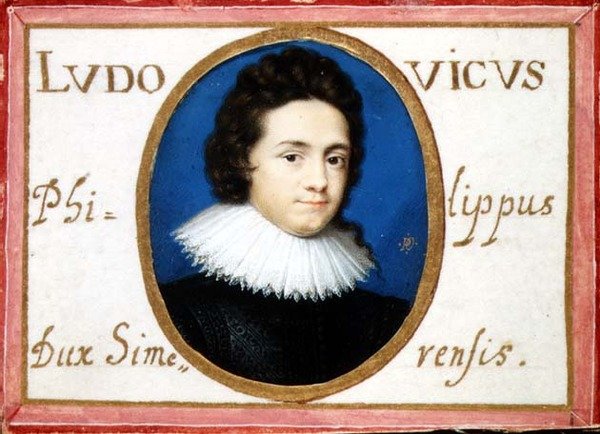صورة لودفيغ فيليب ، دوق سيمرين (1611-55) بواسطة بيتر أوليفر