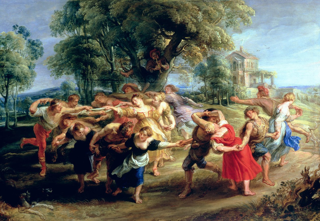 رقصة الفلاحين ، 1636-40 بواسطة بيتر بول روبنز