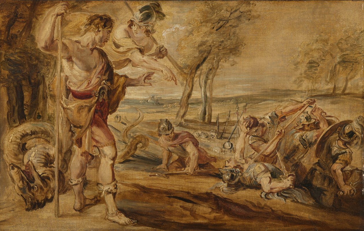 Cadmus يزرع أسنان التنين بواسطة بيتر بول روبنز