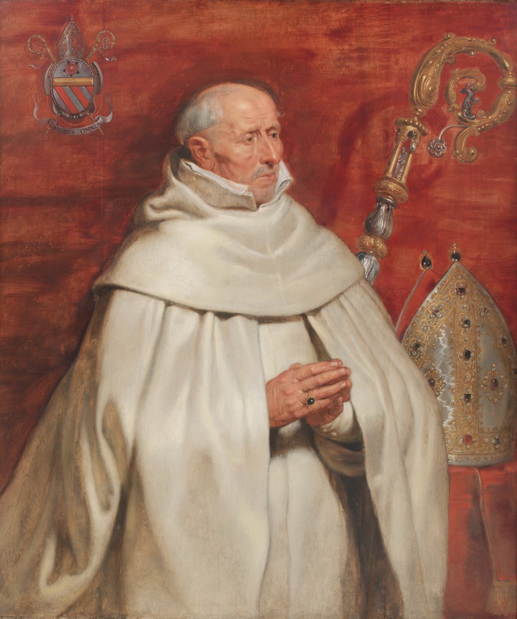 Matthaeus Yrsselius (1541-1629) ، رئيس دير سينت ميشيلز في أنتويرب بواسطة بيتر بول روبنز