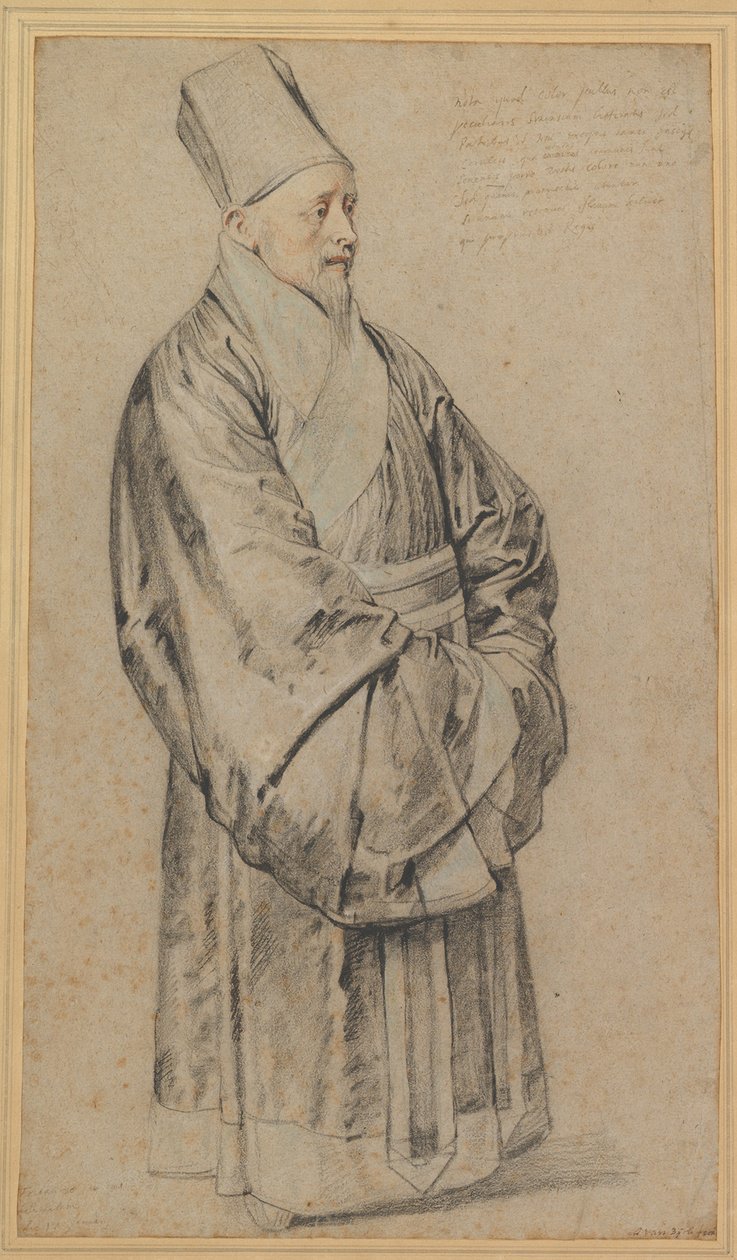 صورة نيكولاس تريغو في الزي الصيني ، 1617 بواسطة بيتر بول روبنز