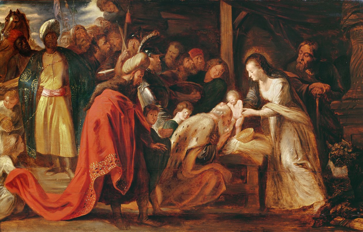 عشق المجوس ، 1617-18 بواسطة بيتر بول روبنز
