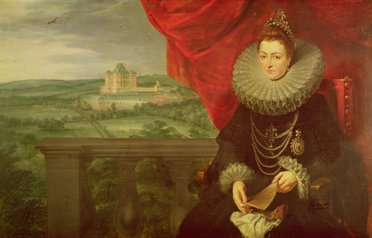 إنفانتا إيزابيلا كلارا يوجينيا (1566-1633) (زوج من 197174) بواسطة بيتر بول روبنز