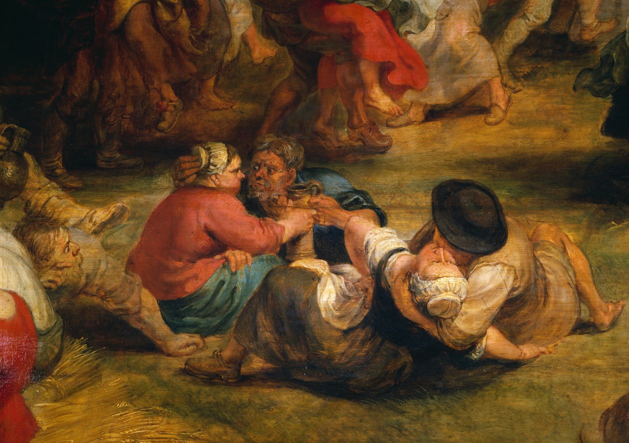 كيرميسي ، تفاصيل الفلاحين ، 1635-38 بواسطة بيتر بول روبنز