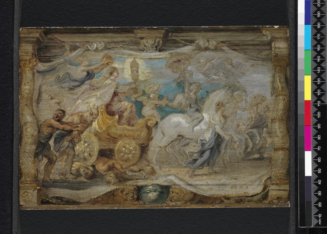 انتصار القربان المقدس على الجهل والكنيسة العمياء للافخارستيا المقدسة ، 1625-26 بواسطة بيتر بول روبنز