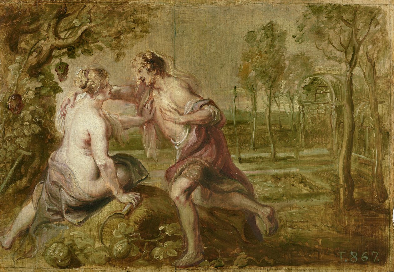 Vertumnus و Pomona بواسطة بيتر بول روبنز