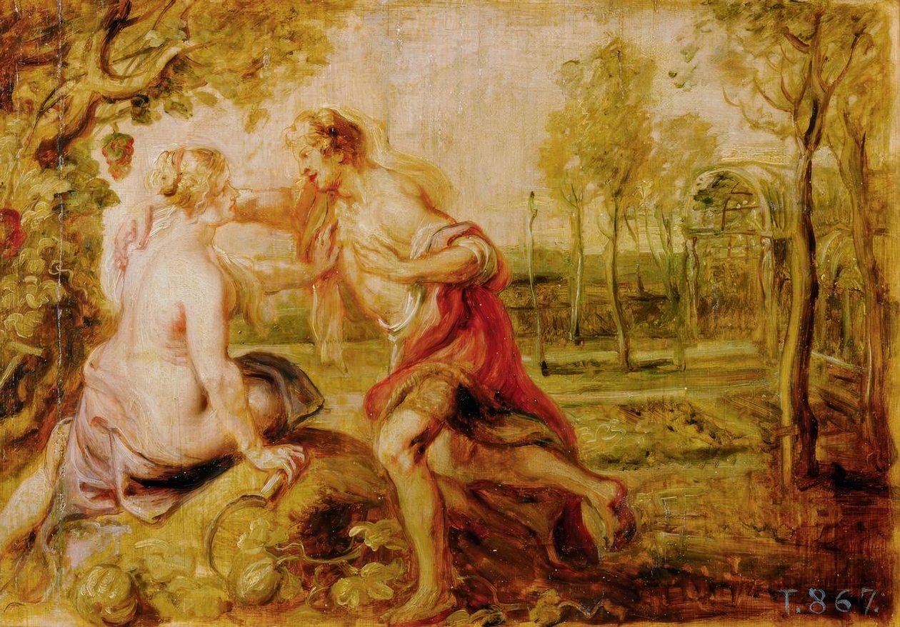 Vertumnus و Pomona بواسطة بيتر بول روبنز