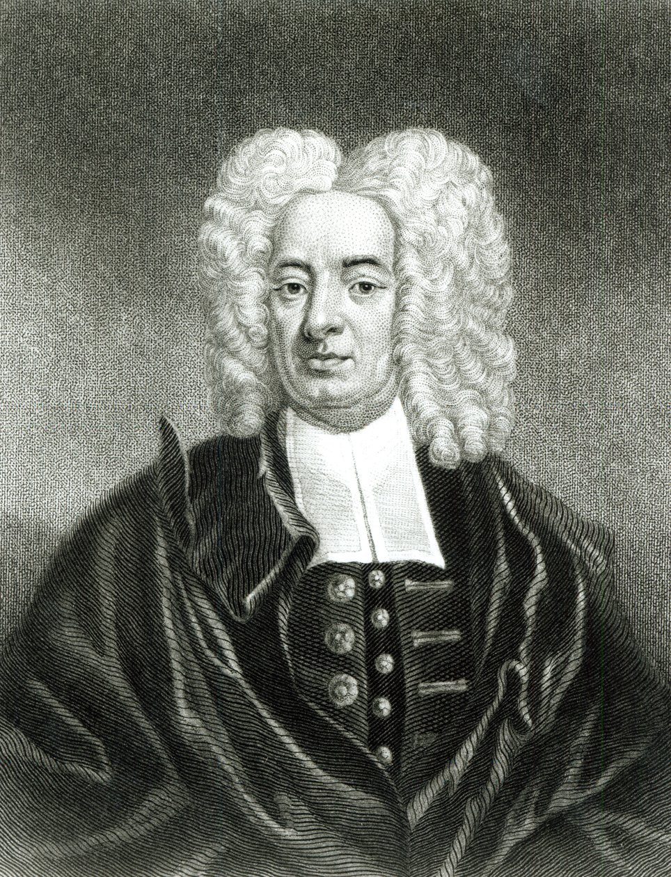 قطن ماثر (1663-1728) منقوش من قبل تشارلز إدوارد واجستاف (مواليد 1808) وجيه اندروز بواسطة بيتر بيلهام
