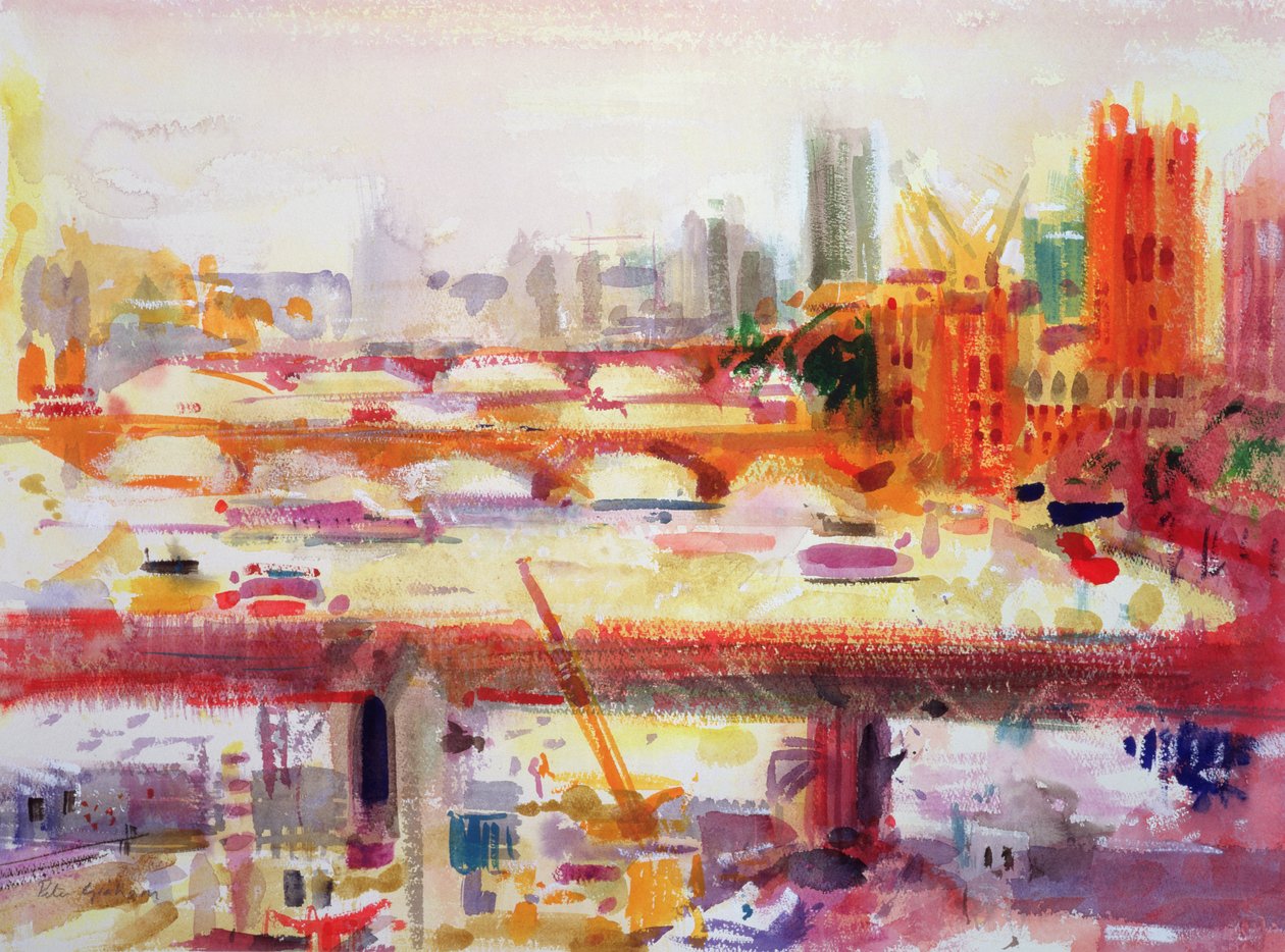 Monets Muse، 2002 (مرحاض على ورق) بواسطة بيتر جراهام (معاصر)