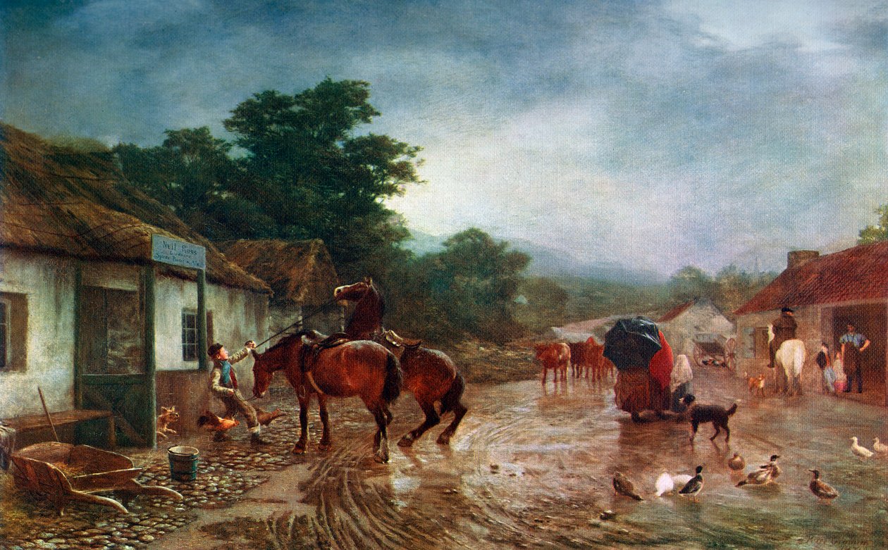 يوم ممطر ، 1870 ، 1912. بواسطة بيتر جراهام