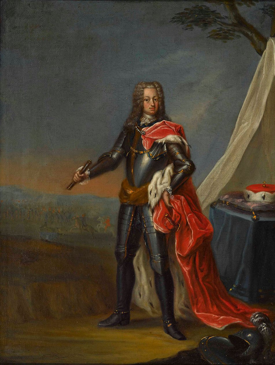 صورة للكونت بالاتين جوزيف تشارلز سولزباخ 1694-1729. بواسطة بيتر جاكوب هورمانز