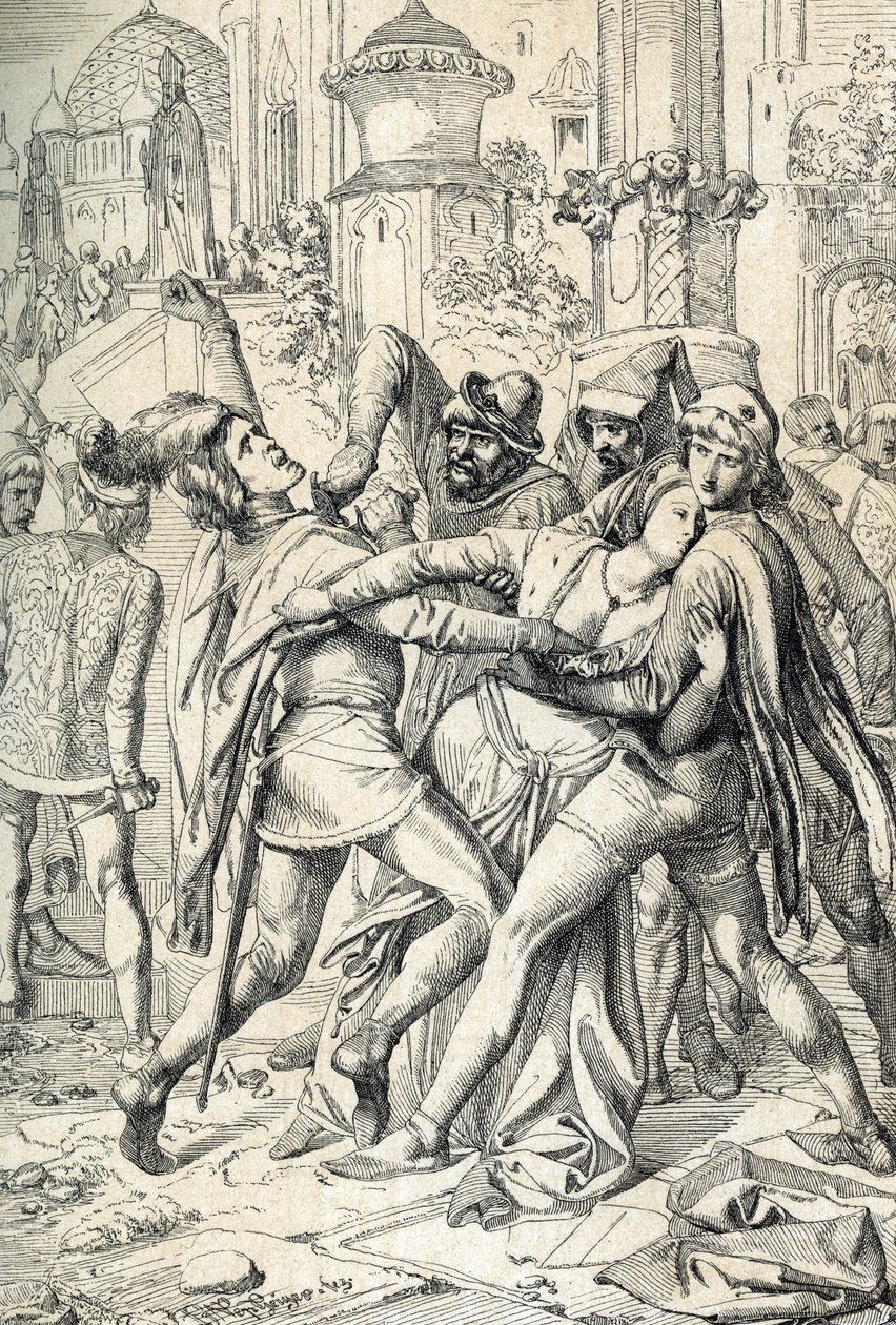 تمرد الفجر الصقلي (Vespri siciliani) الشعبية لجزيرة صقلية ضد السيطرة الإقطاعية للملك الفرنسي شارل أنجو ، والتي حدثت في باليرمو وكورليون ، 31/03/1282 ، عيد الفصح الثلاثاء - (صلاة الغروب الصقلية ، تمرد ناجح على بواسطة بيتر يوهان نيبوموك جيجر