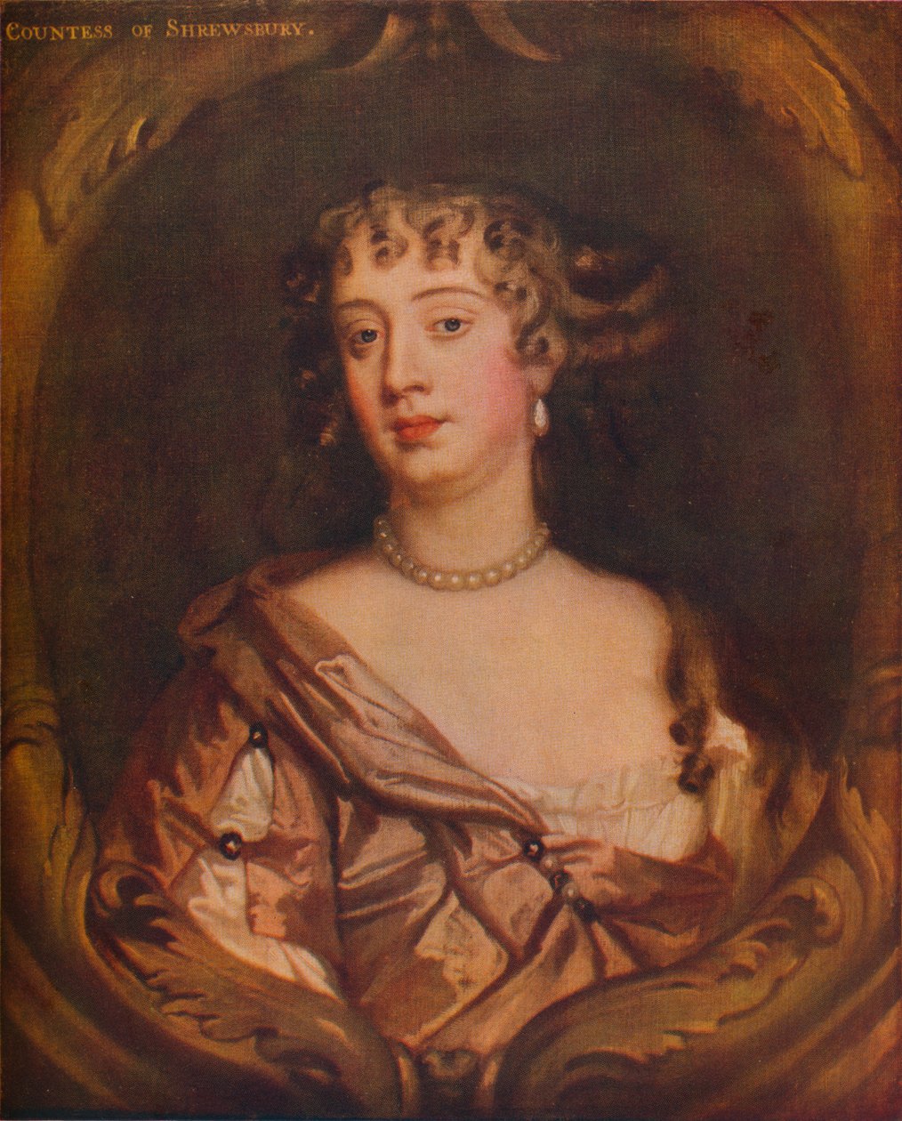 آنا ماريا تالبوت كونتيسة شروزبري ، c1670 بواسطة بيتر ليلي